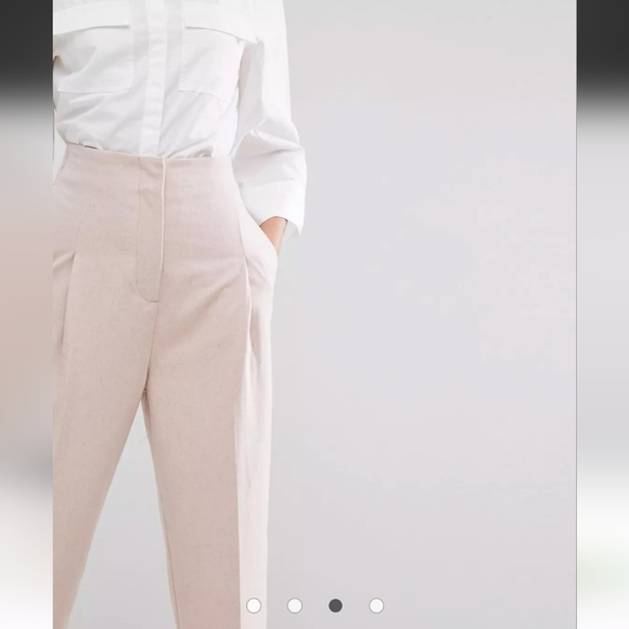 Pink Weekday wool pants EU40 - Picture 4 of 10